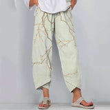 Floral Print Loose Casual Pants
