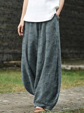 Women'S Japanese Totem Loose Casual Pants
