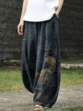 Women'S Japanese Art Loose Casual Pants