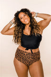 Leopard Swim Suit Beachwear