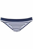 Striped Print Two Piece Bikini