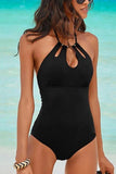 Halter Hollow One Piece